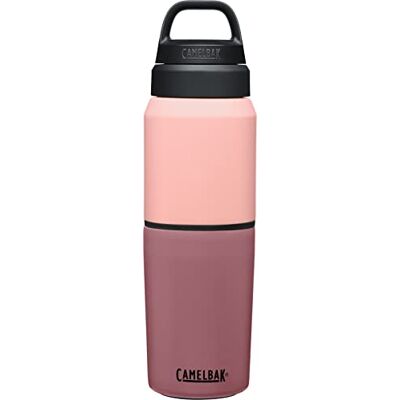Camelbak Multibev Thermosfles van roestvrij staal, terracotta, roze/wijn Camelbak Multibev Thermosfles van roestvrij staal, terracotta, roze/wijn