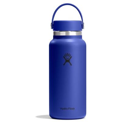 Hydro Flask – Grote fles Flex Cap 946 ml (32 oz) Acier inoxydable, anti-fuite – froid 24 heures, chaud 12 heures. Isotherme Capri Blue Hydro Flask – Grote fles Flex Cap 946 ml (32 oz) Acier inoxydable, anti-fuite – froid 24 heures, chaud 12 heures. Isotherme Capri Blue