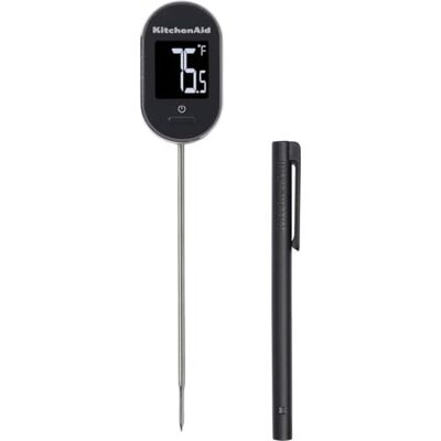 KitchenAid Thermomètre de Cuisine Numérique avec Affichage Instantané et Cadran Pivotant Rétroéclairé, -40°C à 250°C KitchenAid Thermomètre de Cuisine Numérique avec Affichage Instantané et Cadran Pivotant Rétroéclairé, -40°C à 250°C