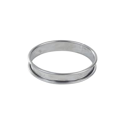 Gobel Taartcirkel van roestvrij staal Ø 16 cm – bakcirkel met opgerolde randen – hoogte 2,7 cm – snel en perfect losmaken – hoogwaardige kwaliteit – gemaakt in Frankrijk Gobel Taartcirkel van roestvrij staal Ø 16 cm – bakcirkel met opgerolde randen – hoogte 2,7 cm – snel en perfect losmaken – hoogwaardige kwaliteit – gemaakt in Frankrijk