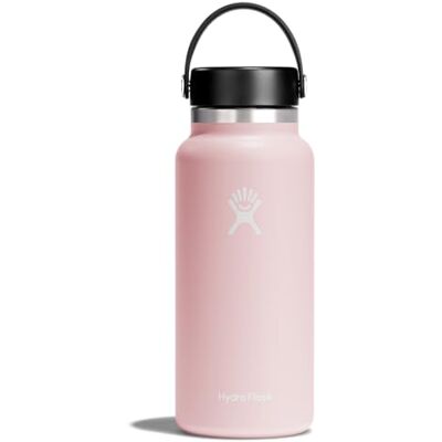 Hydro Flask 946 ml waterfles Isothermische roestvrijstalen waterfles met flexibele lekvrije dop en poedercoating BPA-vrij Wijde mond Trillium Hydro Flask 946 ml waterfles Isothermische roestvrijstalen waterfles met flexibele lekvrije dop en poedercoating BPA-vrij Wijde mond Trillium