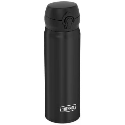 Thermos fles Ultralight 4035232075, Extra Licht, 0,75 liter, 10 Uur Warm, 20 Uur Koud, RVS Mat Zwart Thermos fles Ultralight 4035232075, Extra Licht, 0,75 liter, 10 Uur Warm, 20 Uur Koud, RVS Mat Zwart