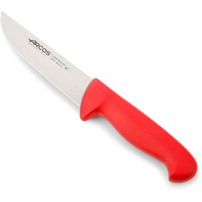 Arcos Serie 2900 Steakslagermes lemmet van roestvrij staal nitrum 15,2 cm handvat van polypropyleen rood Arcos Serie 2900 Steakslagermes lemmet van roestvrij staal nitrum 15,2 cm handvat van polypropyleen rood