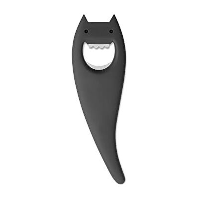Alessi Abc01 B Diabolix Flesopener van Pa, antraciet Alessi Abc01 B Diabolix Flesopener van Pa, antraciet