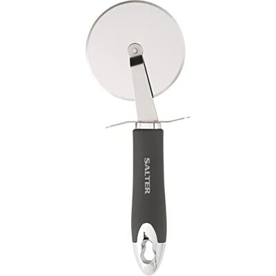 Salter BW11387EU7 Cosmos pizzasnijder knoflookrol brood & pizzasnijder gemakkelijk te reinigen kwaliteit duurzame haak om op te hangen roestvrij staal grijs mat kunststof Salter BW11387EU7 Cosmos pizzasnijder knoflookrol brood & pizzasnijder gemakkelijk te reinigen kwaliteit duurzame haak om op te hangen roestvrij staal grijs mat kunststof