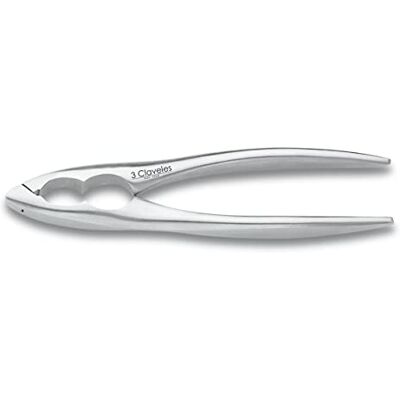 3 Claveles Original 584 – professionele notenkraker, roestvrij staal, 17 cm, cranberry, extra groot 3 Claveles Original 584 – professionele notenkraker, roestvrij staal, 17 cm, cranberry, extra groot