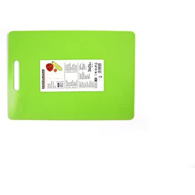 Fackelmann 521602 gekleurde snijplank PL 31,5 x 19 cm (gesorteerde kleuren: groen, rood, oranje), hoeveelheid 1 stuks, PP Fackelmann 521602 gekleurde snijplank PL 31,5 x 19 cm (gesorteerde kleuren: groen, rood, oranje), hoeveelheid 1 stuks, PP