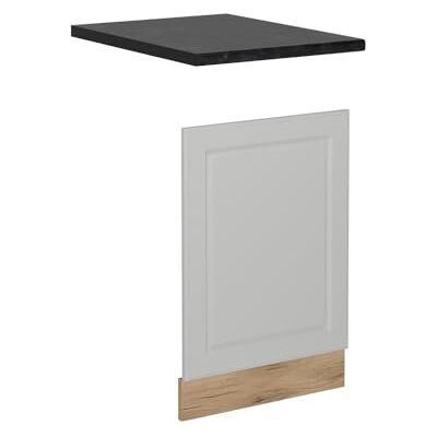 Vicco Front "R-Line", landwit, 45 cm PT antraciet, voor vrije combinatie in modulaire keukensystemen Vicco Front "R-Line", landwit, 45 cm PT antraciet, voor vrije combinatie in modulaire keukensystemen