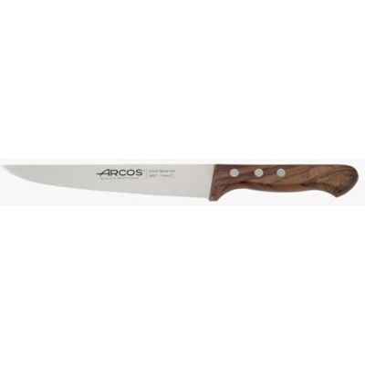 Arcos Serie Atlantico keukenmes, lemmet van roestvrij staal, nitrum 170 mm, palissander handvat, bruin Arcos Serie Atlantico keukenmes, lemmet van roestvrij staal, nitrum 170 mm, palissander handvat, bruin