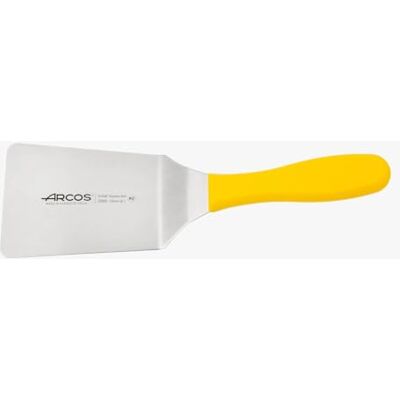 Arcos Serie 2900 spatel, roestvrij staal, nitrum, 155 x 90 mm, handvat polypropyleen, geel Arcos Serie 2900 spatel, roestvrij staal, nitrum, 155 x 90 mm, handvat polypropyleen, geel