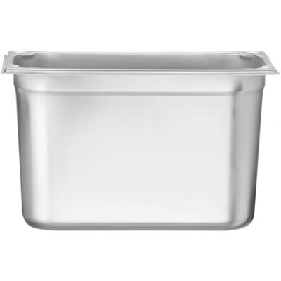 HENDI Gastronorm-bak, GN 1/3, hittebestendigheid -40 °C tot 300 °C, te gebruiken in convectieovens, koelkasten, waterbaden, chafing schijven, 7,8 l, 325 x 176 x 200 mm, roestvrij staal HENDI Gastronorm-bak, GN 1/3, hittebestendigheid -40 °C tot 300 °C, te gebruiken in convectieovens, koelkasten, waterbaden, chafing schijven, 7,8 l, 325 x 176 x 200 mm, roestvrij staal