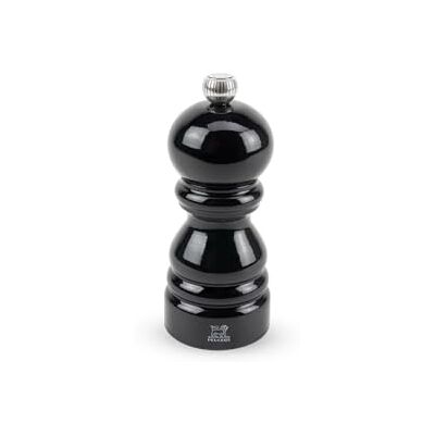 Peugeot Paris handmatige pepermolen, klassieke maalgraadinstelling, hoogte: 12 cm, hout, zwart, 1870412 Peugeot Paris handmatige pepermolen, klassieke maalgraadinstelling, hoogte: 12 cm, hout, zwart, 1870412