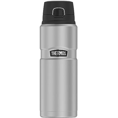 Thermos Stainless King Bottle 0,70 l matte roestvrijstalen fles met Safe Flow deksel, 15 uur warme waterfles, vaatwasmachinebestendig, BPA-vrij Thermos Stainless King Bottle 0,70 l matte roestvrijstalen fles met Safe Flow deksel, 15 uur warme waterfles, vaatwasmachinebestendig, BPA-vrij