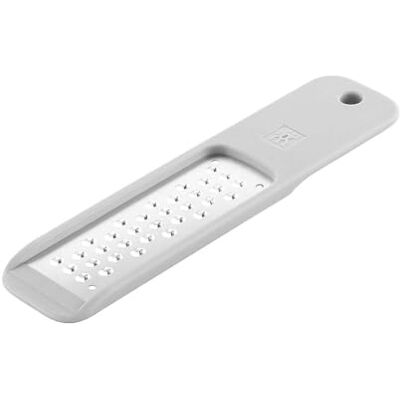 ZWILLING Z-Cut Mini-rasp, roestvrijstalen lemmet, kunststof behuizing, bidirectionele wrijvingstechnologie, grijs ZWILLING Z-Cut Mini-rasp, roestvrijstalen lemmet, kunststof behuizing, bidirectionele wrijvingstechnologie, grijs