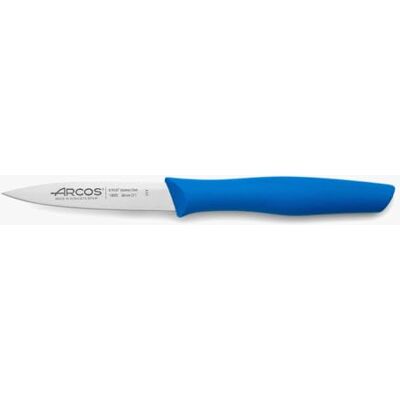 Arcos Serie Nova schilmes, 85 mm roestvrijstalen lemmet, handvat van polypropyleen, blauw Arcos Serie Nova schilmes, 85 mm roestvrijstalen lemmet, handvat van polypropyleen, blauw