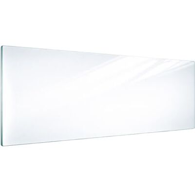 DarHaus Afdekplaat van glas, 80 x 52 cm, voor elektrisch fornuis, inductiekookplaat, decoratie, spatbescherming, snijplank, wit DarHaus Afdekplaat van glas, 80 x 52 cm, voor elektrisch fornuis, inductiekookplaat, decoratie, spatbescherming, snijplank, wit
