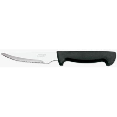 Arcos Tafelmessen steakmes tafelmes 11,4 cm nitrum roestvrij staal lemmet zwart polypropyleen handvat Arcos Tafelmessen steakmes tafelmes 11,4 cm nitrum roestvrij staal lemmet zwart polypropyleen handvat