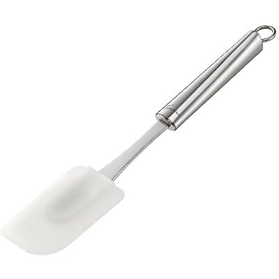 Lagostina 12335000039 spatel siliconen, roestvrij staal 18/10, zwart, zilver, 30 cm Lagostina 12335000039 spatel siliconen, roestvrij staal 18/10, zwart, zilver, 30 cm