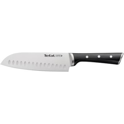 Tefal Ice Force K2320614 Huishoudelijk mes 18,5 cm, keukenmes, lemmet van Duits roestvrij staal, duurzame snijprestaties en scherpte 10 jaar garantie 38 x 7,2 x 2 cm Tefal Ice Force K2320614 Huishoudelijk mes 18,5 cm, keukenmes, lemmet van Duits roestvrij staal, duurzame snijprestaties en scherpte 10 jaar garantie 38 x 7,2 x 2 cm