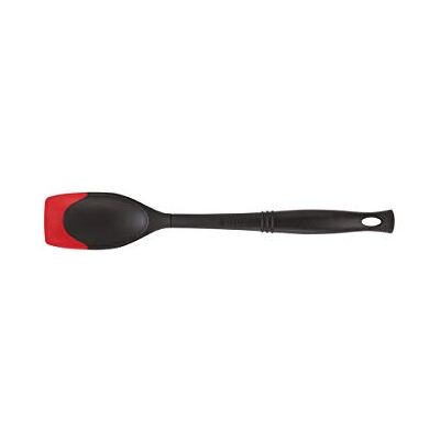 Le Creuset Professionele lepel met siliconen rand, siliconen/nylon, kers, 93100200060008 Le Creuset Professionele lepel met siliconen rand, siliconen/nylon, kers, 93100200060008