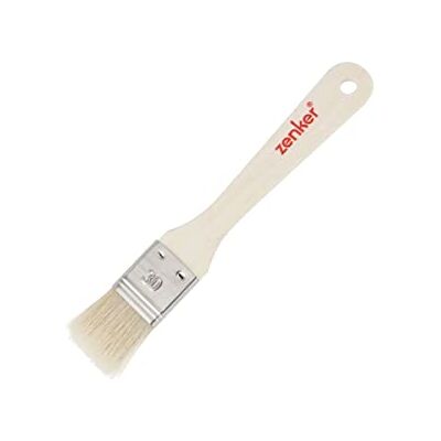 Zenker 42896 Bakkwast, bakkwast, keukenborstel, houten kwast voor de keuken, populierenhout, varkensharen, 19 cm Zenker 42896 Bakkwast, bakkwast, keukenborstel, houten kwast voor de keuken, populierenhout, varkensharen, 19 cm