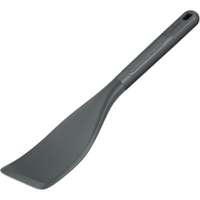 Zyliss Gemakkelijk op te tillen spatel, duurzaam tarwestro/siliconen, keukenspatel, anti-aanbaklaag, hittebestendige siliconen kop, beluga-grijs, 30 cm x 6 cm, vaatwasmachinebestendig, Zyliss Gemakkelijk op te tillen spatel, duurzaam tarwestro/siliconen, keukenspatel, anti-aanbaklaag, hittebestendige siliconen kop, beluga-grijs, 30 cm x 6 cm, vaatwasmachinebestendig,