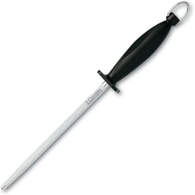 3 Claveles 3Claveles 1601 Chaira rond, hard chroom, 25 cm, 10 inch 3 Claveles 3Claveles 1601 Chaira rond, hard chroom, 25 cm, 10 inch