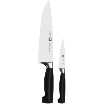 ZWILLING Messenset (2 stuks), staal, speciale formule, serie Four Star ZWILLING Messenset (2 stuks), staal, speciale formule, serie Four Star
