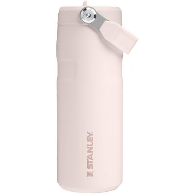 Stanley 1913 IceFlow Flip Straw 2.0 Sports Waterfles met rietje, 15 uur koud, 3 dagen ijskoud, roestvrij staal, BPA-vrij, lekvrij, past in bekerhouder, vaatwasmachinebestendig Stanley 1913 IceFlow Flip Straw 2.0 Sports Waterfles met rietje, 15 uur koud, 3 dagen ijskoud, roestvrij staal, BPA-vrij, lekvrij, past in bekerhouder, vaatwasmachinebestendig