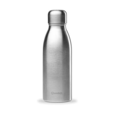 QWETCH One Ultralichte, enkelwandige roestvrijstalen fles, lekvrij, herbruikbaar en BPA-vrij, 500 ml (niet geïsoleerd) QWETCH One Ultralichte, enkelwandige roestvrijstalen fles, lekvrij, herbruikbaar en BPA-vrij, 500 ml (niet geïsoleerd)