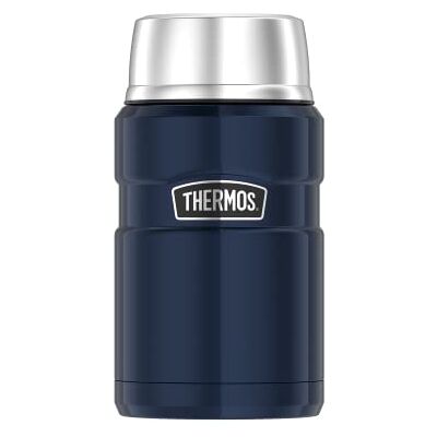 Thermos Stainless King container van roestvrij staal, nachtblauw, 0,71 l Thermos Stainless King container van roestvrij staal, nachtblauw, 0,71 l