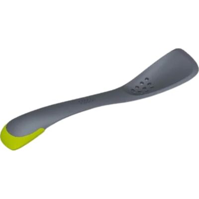 Joseph Joseph Uni-tool 5-in-1 siliconen kookgerei, sleuflepel, spindel, snijgereedschap, stevige lepel en spatel in één- grijs Joseph Joseph Uni-tool 5-in-1 siliconen kookgerei, sleuflepel, spindel, snijgereedschap, stevige lepel en spatel in één- grijs