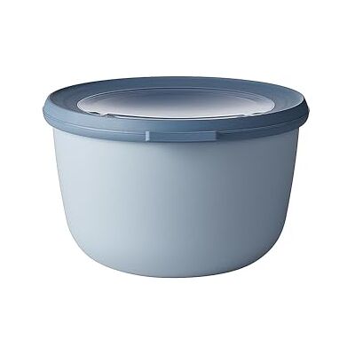Mepal Cirqula, multifunctionele kom, blauw (Nordic Blue), inhoud 1000 ml, afneembaar deksel, onbreekbaar, waterdicht, geschikt voor diepvriezer en koud bewaren, afwasmachinebestendig Mepal Cirqula, multifunctionele kom, blauw (Nordic Blue), inhoud 1000 ml, afneembaar deksel, onbreekbaar, waterdicht, geschikt voor diepvriezer en koud bewaren, afwasmachinebestendig