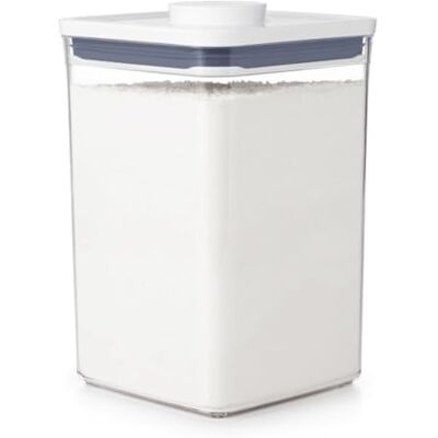 OXO Good Grips POP Opbergdoos luchtdichte en stapelbare voedselcontainer voor de keuken, vierkant, 4,2 l OXO Good Grips POP Opbergdoos luchtdichte en stapelbare voedselcontainer voor de keuken, vierkant, 4,2 l