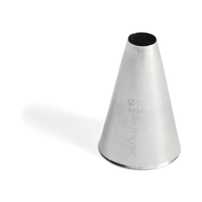DE BUYER Spuit van effen roestvrij staal Diameter 0,1 cm Van roestvrij staal, ideaal voor decoreren, vullen en vullen, zonder solderen voor perfecte hygiëne, geschikt voor banketzakken, grijs DE BUYER Spuit van effen roestvrij staal Diameter 0,1 cm Van roestvrij staal, ideaal voor decoreren, vullen en vullen, zonder solderen voor perfecte hygiëne, geschikt voor banketzakken, grijs