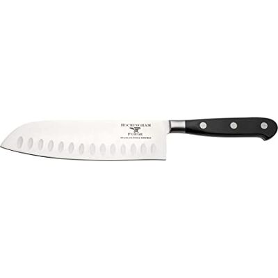 Rio FRF 9009SK/7 Santoku mes volledig gesmeed met handvat van pakkahout, 18 cm Rio FRF 9009SK/7 Santoku mes volledig gesmeed met handvat van pakkahout, 18 cm