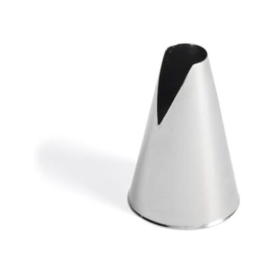 DE BUYER St-Honoré spuitmond van roestvrij staal Diameter 1,1 cm Van roestvrij staal, ideaal voor decoreren, vullen en vullen, zonder solderen voor perfecte hygiëne, past in gebakzakken DE BUYER St-Honoré spuitmond van roestvrij staal Diameter 1,1 cm Van roestvrij staal, ideaal voor decoreren, vullen en vullen, zonder solderen voor perfecte hygiëne, past in gebakzakken