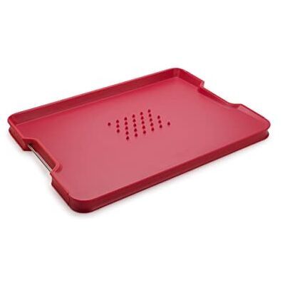 Joseph Joseph Cut&Carve Plus Large (2022) Rood Joseph Joseph Cut&Carve Plus Large (2022) Rood