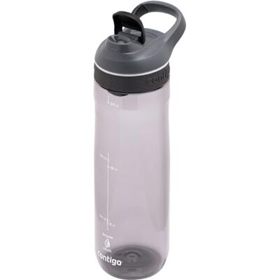 Contigo Cortland Autoseal Grote waterfles, 720 ml, BPA-vrij, lekvrije sportfles, ideaal voor school, fitnessstudio, fietsen, hardlopen, wandelen Contigo Cortland Autoseal Grote waterfles, 720 ml, BPA-vrij, lekvrije sportfles, ideaal voor school, fitnessstudio, fietsen, hardlopen, wandelen