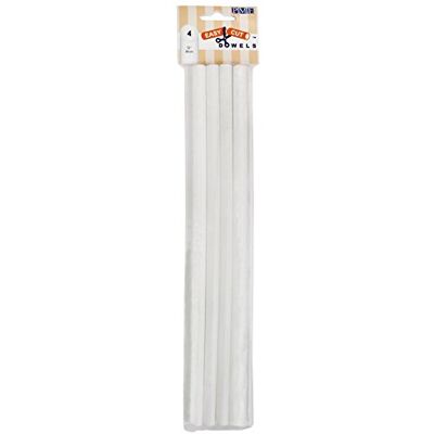 PME Gemakkelijk te snijden pluggen 30 cm, 4 stuks, kunststof, wit, 30 cm PME Gemakkelijk te snijden pluggen 30 cm, 4 stuks, kunststof, wit, 30 cm