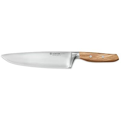 Wusthof WÜSTHOF Amici koksmes 20 cm houtkleur zilver Wusthof WÜSTHOF Amici koksmes 20 cm houtkleur zilver