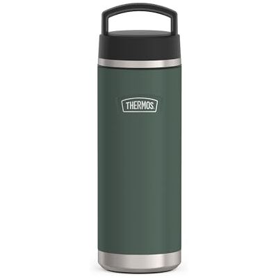 Thermos Icon Beverage Bottle fles, 0,71 l, roestvrij staal, 710 ml, warm, 18 uur / 24 uur koud, vaatwasmachinebestendig, volledig lekvrij, BPA-vrij Thermos Icon Beverage Bottle fles, 0,71 l, roestvrij staal, 710 ml, warm, 18 uur / 24 uur koud, vaatwasmachinebestendig, volledig lekvrij, BPA-vrij