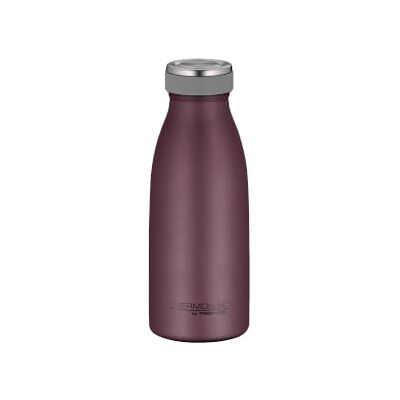 TC BOTTLE Thermosfles van roestvrij staal, mat, 0,35 l, bestand tegen koolzuurhoudende dranken, 12 uur warm gedurende 24 uur koud, lekvrij, voor school, onderweg en TC BOTTLE Thermosfles van roestvrij staal, mat, 0,35 l, bestand tegen koolzuurhoudende dranken, 12 uur warm gedurende 24 uur koud, lekvrij, voor school, onderweg en