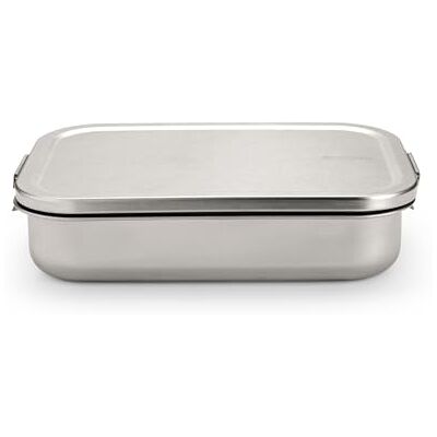 Brabantia Lunchbox Make & Take met verstelbare scheidingswand, duurzaam en tijdloos design voor sandwiches, wraps en snacks mat staal, groot Brabantia Lunchbox Make & Take met verstelbare scheidingswand, duurzaam en tijdloos design voor sandwiches, wraps en snacks mat staal, groot