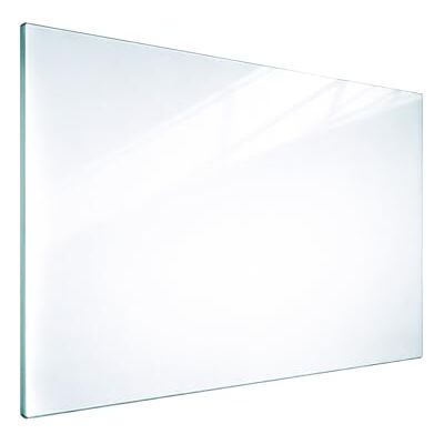 DarHaus Afdekplaat van glas, 50 x 52 cm, voor elektrisch fornuis, inductiekookplaat, decoratie, spatbescherming, snijplank, wit DarHaus Afdekplaat van glas, 50 x 52 cm, voor elektrisch fornuis, inductiekookplaat, decoratie, spatbescherming, snijplank, wit