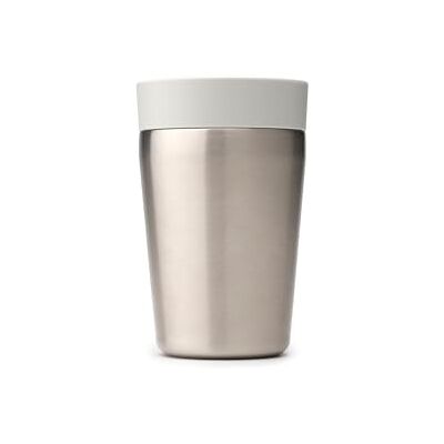 Brabantia Make & Take Light Grey reisbeker (0,2 l) waterdicht en geïsoleerd met Smart Click-deksel, houdt dranken 6 uur warm en 8 uur koud Brabantia Make & Take Light Grey reisbeker (0,2 l) waterdicht en geïsoleerd met Smart Click-deksel, houdt dranken 6 uur warm en 8 uur koud