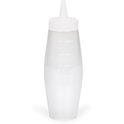 patisse 2048044 schenkfles voor het vullen en decoreren, 350 ml, transparant/wit patisse 2048044 schenkfles voor het vullen en decoreren, 350 ml, transparant/wit