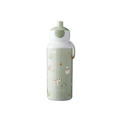 Mepal Campus Little Dutch pop-up drinkfles Waterdichte drinkfles voor school Herbruikbare drinkfles voor kinderen BPA-vrij en vaatwasmachinebestendig 400 ml Little Farm Mepal Campus Little Dutch pop-up drinkfles Waterdichte drinkfles voor school Herbruikbare drinkfles voor kinderen BPA-vrij en vaatwasmachinebestendig 400 ml Little Farm
