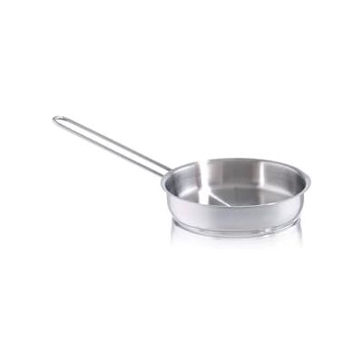 Fissler Pan van roestvrij staal (Ø 16 cm, 0,5 l), voor snacks/kleine hapjes, mini-pan met ongecoate staart, compatibel met inductie Fissler Pan van roestvrij staal (Ø 16 cm, 0,5 l), voor snacks/kleine hapjes, mini-pan met ongecoate staart, compatibel met inductie