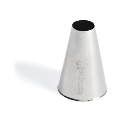 DE BUYER Spuitmond van roestvrij staal – diameter 1,3 cm – van roestvrij staal, ideaal voor decoreren, vullen en vullen, naadloos voor perfecte hygiëne, past op de spuitzakken DE BUYER Spuitmond van roestvrij staal – diameter 1,3 cm – van roestvrij staal, ideaal voor decoreren, vullen en vullen, naadloos voor perfecte hygiëne, past op de spuitzakken